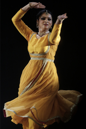 Gauri Diwakar Katahak Dance with  beaultiful pose